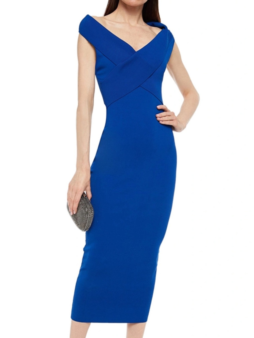 Solace London Cecile Bodycon Midi Dress